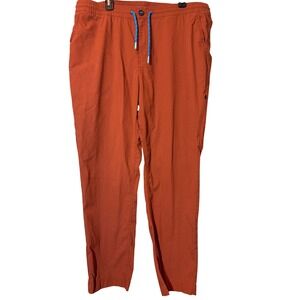 Cotopaxi Veza Adventure Pants Mens XL Rust Orange Ripstop Cotton Nylon‎ Stretch